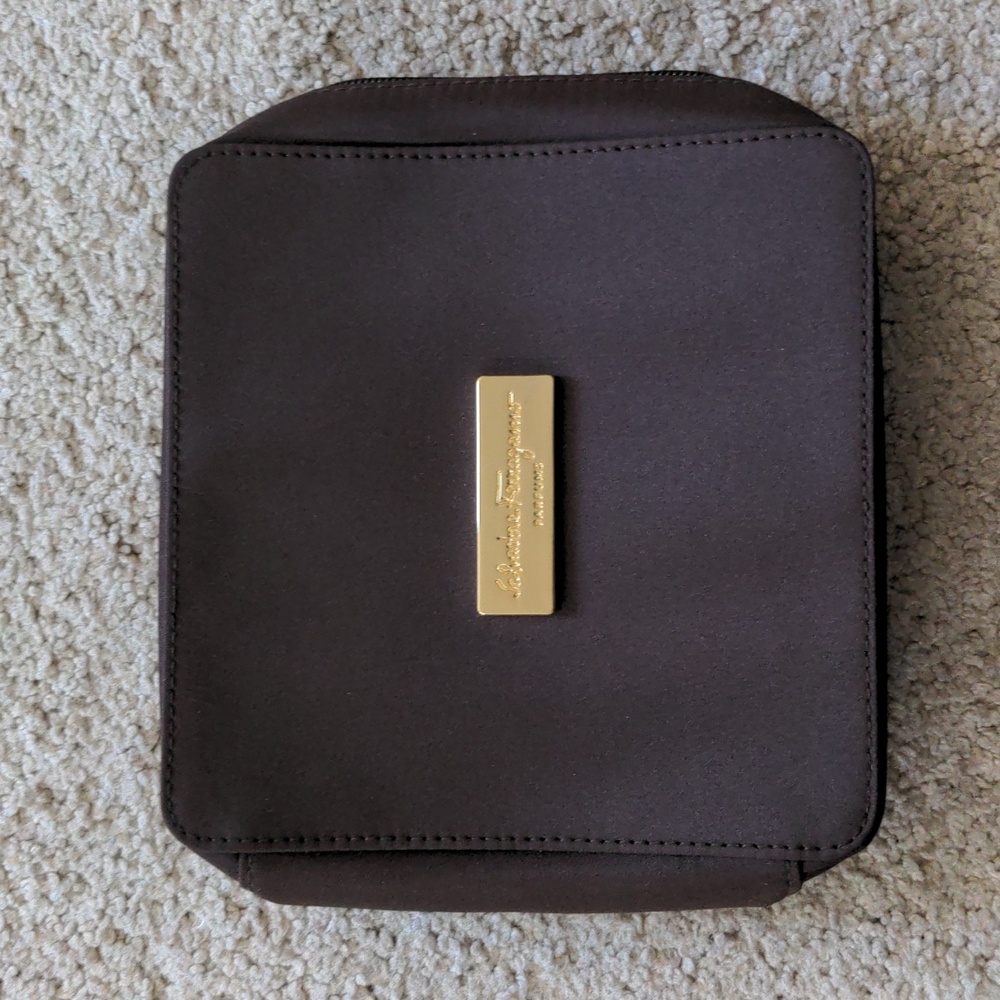 Salvatore Ferragamo Parfums cosmetic bag
